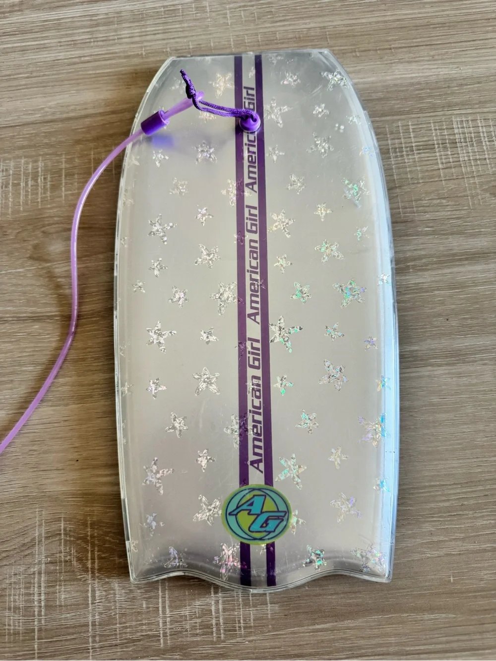 American Girl Kailey Purple Boogie Board 18”